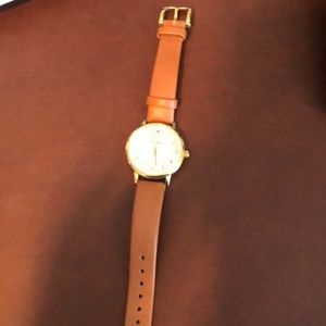 Brand new brown leather Kate Spade watch